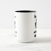 Adventure Attend Camping Forest Mug à deux tons (Centre)