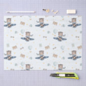 Adventure Aviation Beer Blue Plane Decoupage Tissuepapier (Craft)