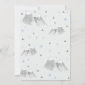 Adventure Await Baby shower Invitation - Baby Boy (Dos)