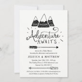 Adventure Await Baby Shower Invitations (Devant)