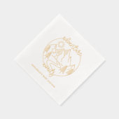 Adventure Await Baby shower personnalisé serviette (Droite)