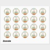 Adventure Await baby shower Sticker Enveloppe Scea (Feuille)