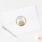 Adventure Await baby shower Sticker Enveloppe Scea (Enveloppe)