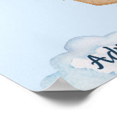 Adventure Await Blue Poster (Coin)