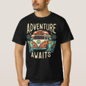 Adventure Await Funny Tshirt (Devant)