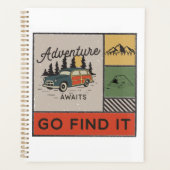 Adventure Await Go Find It Retro Camping Travel (Devant)
