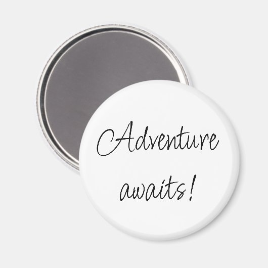 Adventure Await Magnet (Recto/Verso)