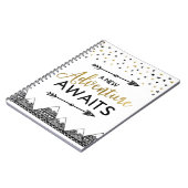 Adventure Await Notebook Notitieboek (Linkerzijde)