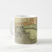 Adventure Await Old World Carte Coffee Mug (Devant gauche)