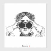 Adventure Await : Retro Adventurer Sticker (Feuille)