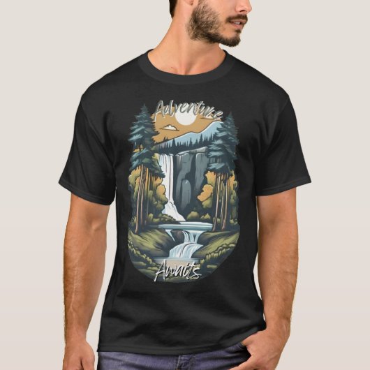 Adventure Await - T-shirt nature (Devant)