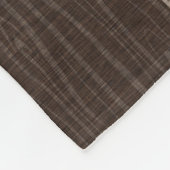 Adventure Await woodland Patchwork - groen/bruin Fleece Deken (Hoek)