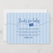 "Adventure Awaits" Aviation Baby shower Invitation Kaart (Achterkant)