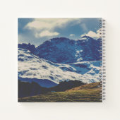 Adventure Awaits Berge Notizbuch Notitieboek (Achterkant)