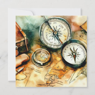 Adventure Awaits: Explorers' Edition, een Baby sho Kaart