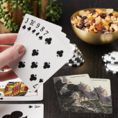 Adventure Awaits. Fantasy landscape Pokerkaarten (Insitu)