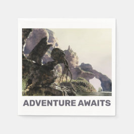 Adventure Awaits. Fantasy landscape Servet