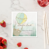 Adventure Awaits Hot Air Balloon Servet (Insitu)