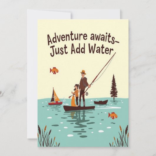 Adventure Awaits Kaart (Voorkant)