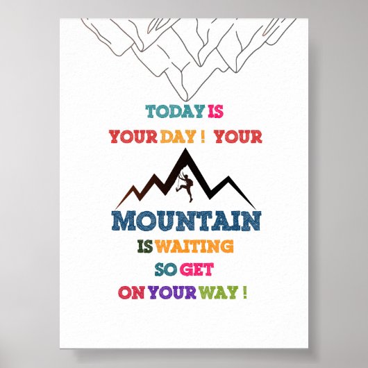 Adventure Awaits - Motivatie Kinder Poster! Poster (Voorkant)