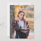 Adventure Awaits Mountains Afstuderen aangekondigd Kaart (Achterkant)