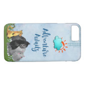 Adventure Awaits Safari Oerwoud Animal Case-Mate iPhone Case (Achterkant (Horizontaal))