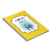 Adventure Awaits Whimsical Notitieboek (Rechterzijde)