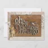 Adventure Baby Photo Faire-part (Dos)