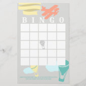 Adventure Baby shower Bingo Briefpapier (Voorkant)