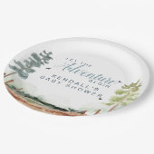 Adventure-Baby shower Papieren Bordje (Gekanteld)