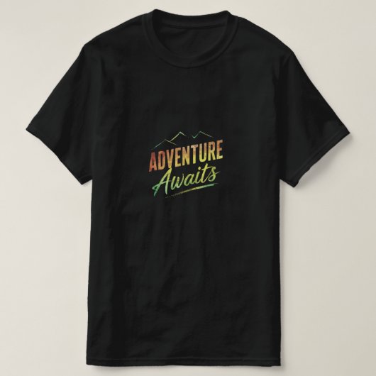 Adventure Beckons T-shirt (Design voorkant)