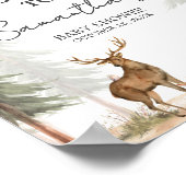 Adventure Begin Baby Shower Welcome Sign Poster (Hoek)