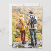 Adventure begint Aankondiging Verloving foto's (Achterkant)