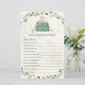 Adventure begint met Luggage Greenery die Baby wen (Staand voorkant)