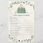 Adventure begint met Luggage Greenery die Baby wen (Voorkant)