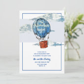 Adventure begint Uitnodiging (Staand voorkant)