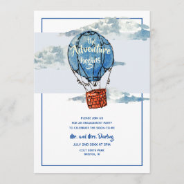 Adventure begint Uitnodiging