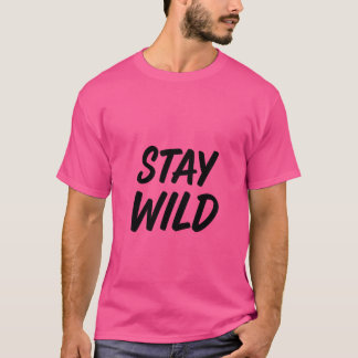 Adventure Calling - Blijf wild T-shirt