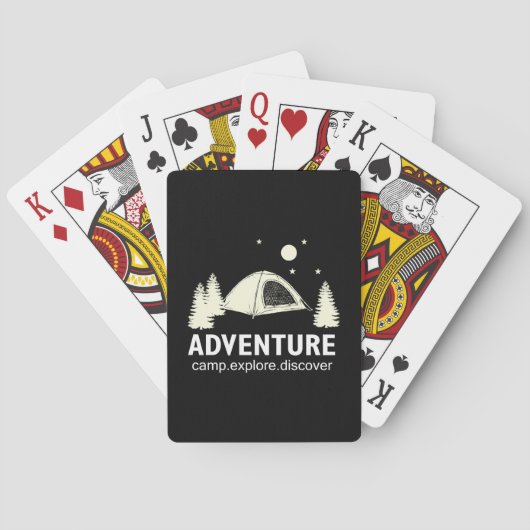 Adventure Camp Ontdek en ontdek Pokerkaarten (Achterkant)