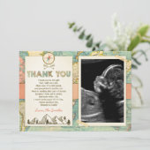 Adventure carte de remerciements Carte de voyage B (Debout devant)