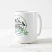 Adventure Cat Van Life  - Retro Camper Van Koffiemok (Voorkant rechts)