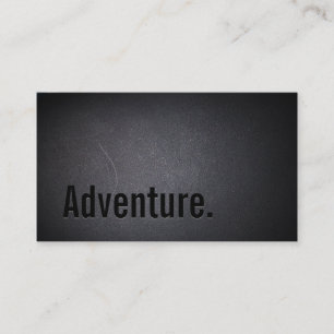 Adventure Classy Black Out-reis Visitekaartje