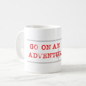 Adventure Coffee Cup Koffiemok (Voorkant links)