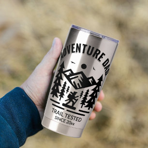 Adventure Dad Roestvrij staal Custom Trail Getest Geïsoleerde Drinkbeker