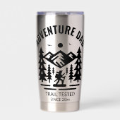 Adventure Dad Roestvrij staal Custom Trail Getest Geïsoleerde Drinkbeker (Voorkant)