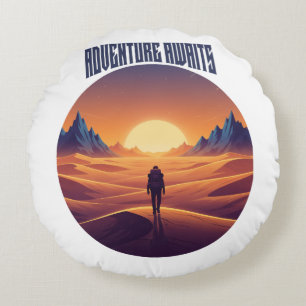 Adventure Desert T-shirt — Chasing Dunes & Desert Rond Kussen