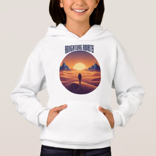 Adventure Desert Tee — Chasing Dunes & Desert Sky (Devant)