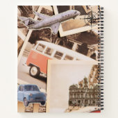 Adventure Diary, Trip Planner, Vacation Memory  Notitieboek (Achterkant)