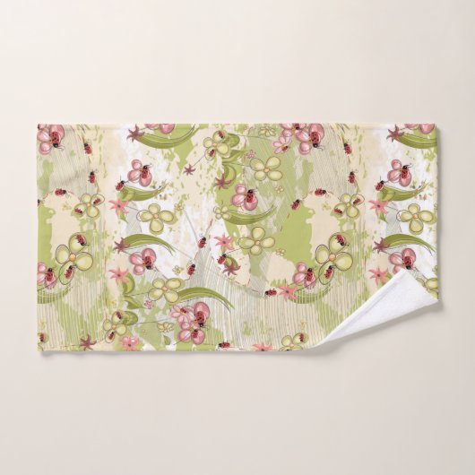 Adventure Ditsy Ladybird Bad Handdoek (Handdoek)