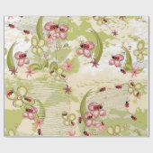 Adventure Ditsy Ladybird Cadeaupapier (Vlak)